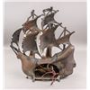 Image 2 : European Metal Sail Ship Lamp