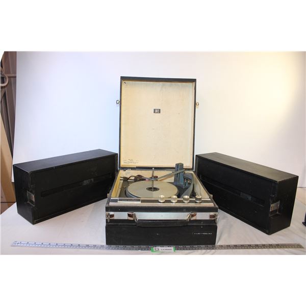 *Electrohome Record Player (Working)