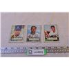 Image 1 : (3) Baseball Cards - 1952
