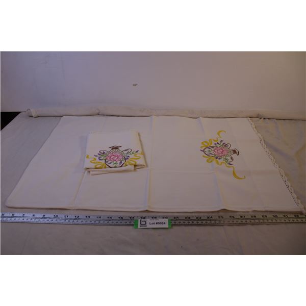 Pair of Pillow Cases (Hand Made)