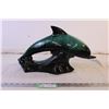 Image 1 : Large Blue Mountain Pottery Dolphin