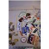 Image 3 : Assorted Advertising Pins and Stickers