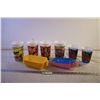 Image 1 : (6) Movie Cups + (16) Ice Cream Bowls