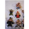 Image 2 : (14) Mini Mattel WWE Figures