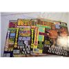 Image 4 : WWE Superstar Calendar + (4) Superstar Wrestler Magazines