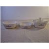 Image 2 : (3) Corningware casseroles, 1 Lid