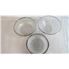 Image 5 : *(3) Crystal Bowls