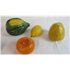 Image 3 : Vintage Tin - Glass Grapes - Wooden Apples - Paper Mache Fruit