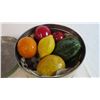 Image 6 : Vintage Tin - Glass Grapes - Wooden Apples - Paper Mache Fruit