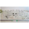 Image 1 : (6) Matching Glasses - Salt Shakers - Misc Glasses