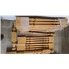 Image 3 : Bannister Set of Wooden Railings - 54 pieces total