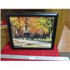 Image 1 : RCMP framed picture - no glass - 22x19
