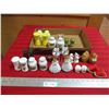 Image 1 : (15) Pairs of salt & pepper shakers