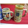 Image 3 : (4) Beer steins
