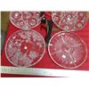 Image 3 : (4) Clear glass plates with stands