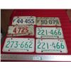 Image 1 : (6) 1960's-1970's Sask license plates