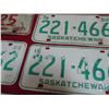 Image 3 : (6) 1960's-1970's Sask license plates