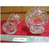 Image 5 : 2X THE BID PRICE - Crystal baskets