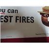 Image 4 : 1964 Smokey the bear cardboard advertisement - 13x19