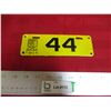 Image 1 : Repro 1914 Sask motorcycle plate (enamel) - 7.5x2.5