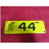 Image 2 : Repro 1914 Sask motorcycle plate (enamel) - 7.5x2.5