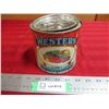 Image 1 : Western brand jam tin with Rodeo Horse artwork on back