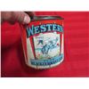 Image 3 : Western brand jam tin with Rodeo Horse artwork on back