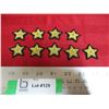 Image 1 : (9) Service Stars - RCMP - replicas