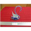 Image 1 : Murano art glass swan - 9" tall