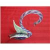 Image 2 : Murano art glass swan - 9" tall