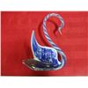 Image 3 : Murano art glass swan - 9" tall