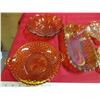 Image 2 : (6) Peach + peach lustre dishes