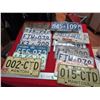 Image 1 : (20) Mixed lot of BC, Manitoba, Ontario license plates