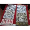 Image 3 : (20) Ontario License Plates - 70's+80's