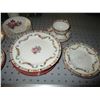 Image 3 : Antique Minton rose dishes (17) - 1880's - with miscellaneous bowls