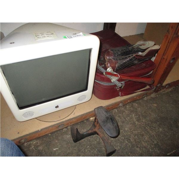 Shoe repair, Vintage apple computer, suitcase, skates - Bodnarus ...