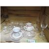 Image 2 : Glasses, glassware dishes, cups & saucers