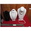 Image 1 : Costume Jewelry with (3) mannequin neck