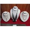 Image 1 : Costume Jewelry with (3) mannequin neck