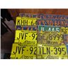 Image 2 : (15) Alberta License plates