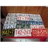 Image 1 : (15) Ontario License plates
