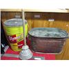 Image 1 : Olympic Lard pail + Copper boilers + vintage item