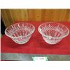Image 1 : 2X THE BID PRICE - Waterford crystal bowls - 8" diameter