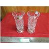 Image 1 : 2X THE BID PRICE - Waterford crystal vases