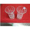 Image 2 : 2X THE BID PRICE - Waterford crystal vases