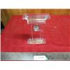 Image 1 : Waterford crystal clock - heavy quartz 8" tall