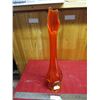 Image 1 : Orange Vase - 21" tall