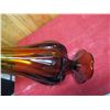 Image 4 : Dark Amber Vase - 18" tall