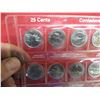 Image 3 : set of (12) commemorative provincial coins - 125 years Confederation