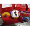 Image 4 : RCMP ladies watch + (3) hand painted RCMP christmas ornaments